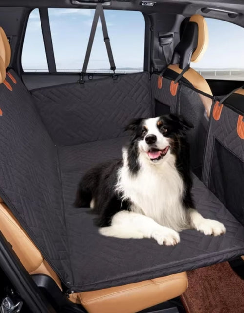 Load image into Gallery viewer, Backseat Dog Car Seat Cover Hard Bottom, Hard Bottom Car Seat Cover, Hard Bottom Extender for Large Dogs Keep Car Clean
