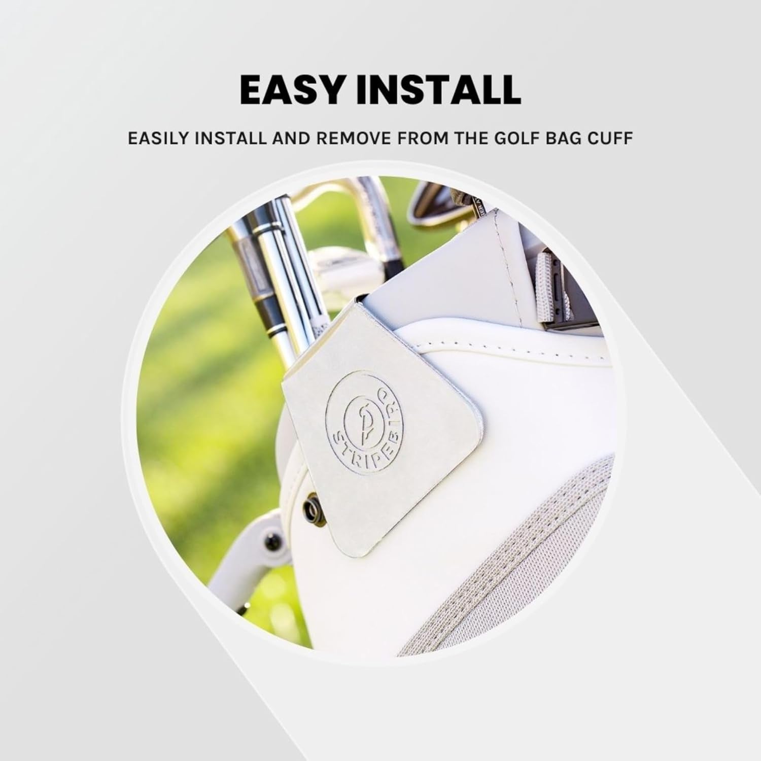 - Golf Steel Hub for Magnetic Accessories - Golf Bag Attachment for Magnetic Products - Easily Access Magnetic Golf Accessories from Your Golf Bag