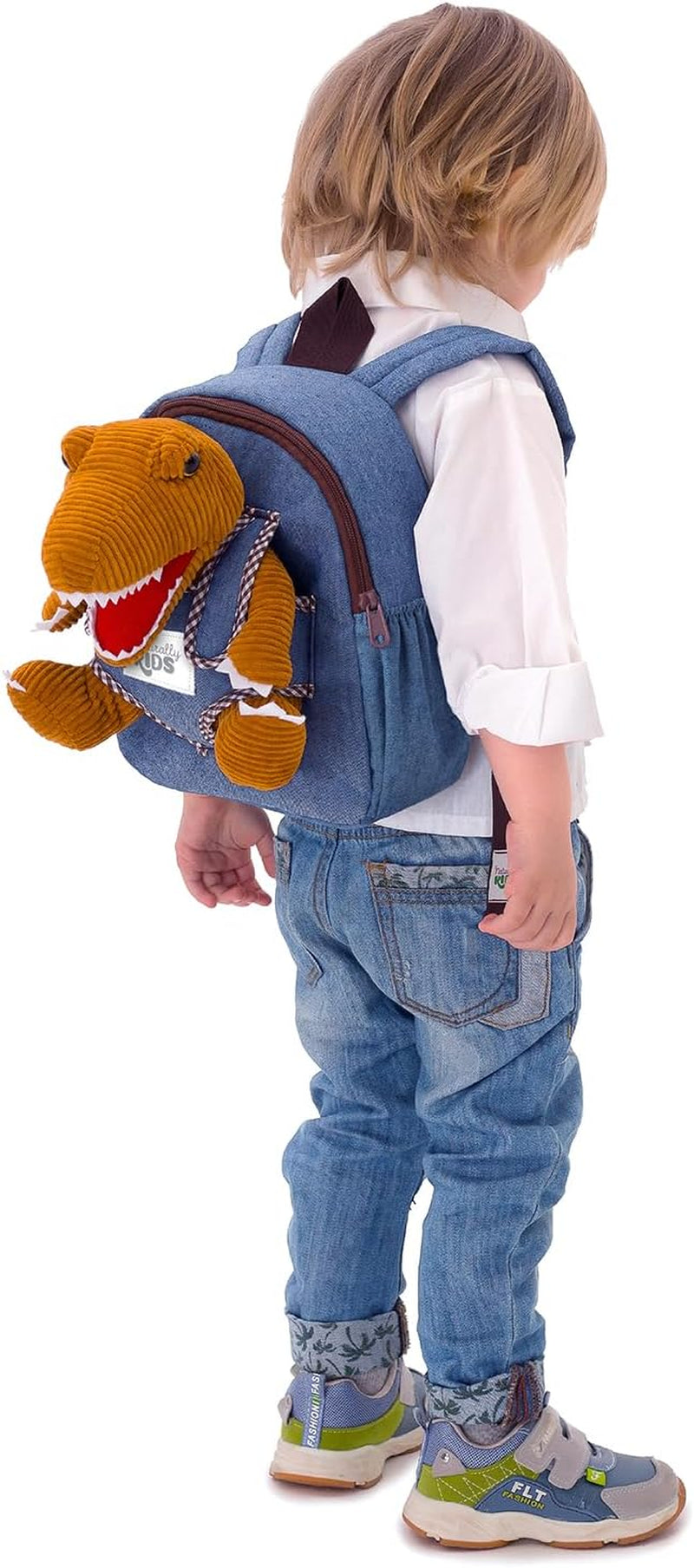 Dinosaur Backpack, Dinosaur Toy, Gifts for 2 Year Old Boy, Toy Dinosaurs for Toddlers 1-3