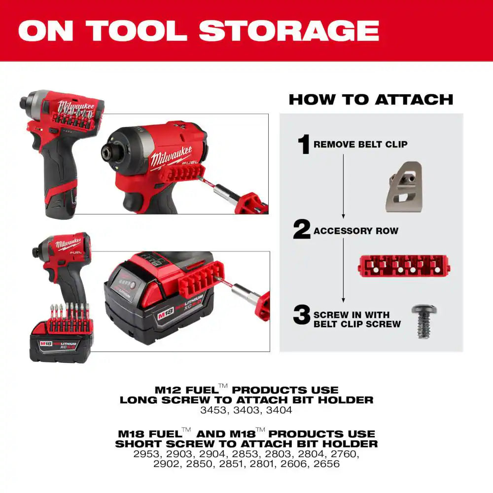 SHOCKWAVE Impact Duty Alloy Steel Screw Driver Bit Set (45-Piece)