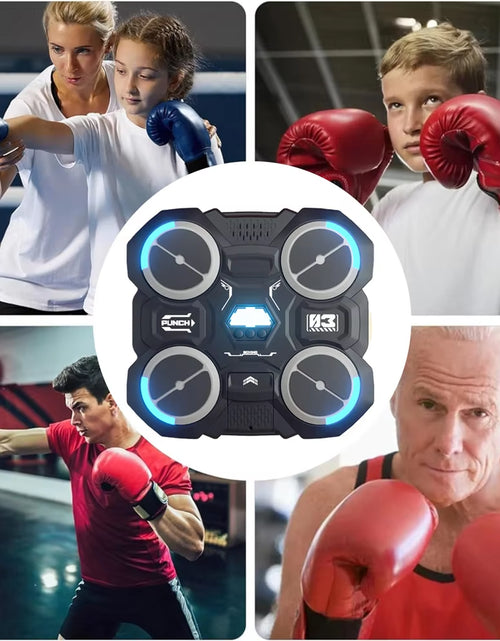 Load image into Gallery viewer, Music Boxing Machine Bluetooth-Compatible Music Boxing Machine Children&#39;S Music Boxing Machine Smart Boxing Machine Wall Mounted
