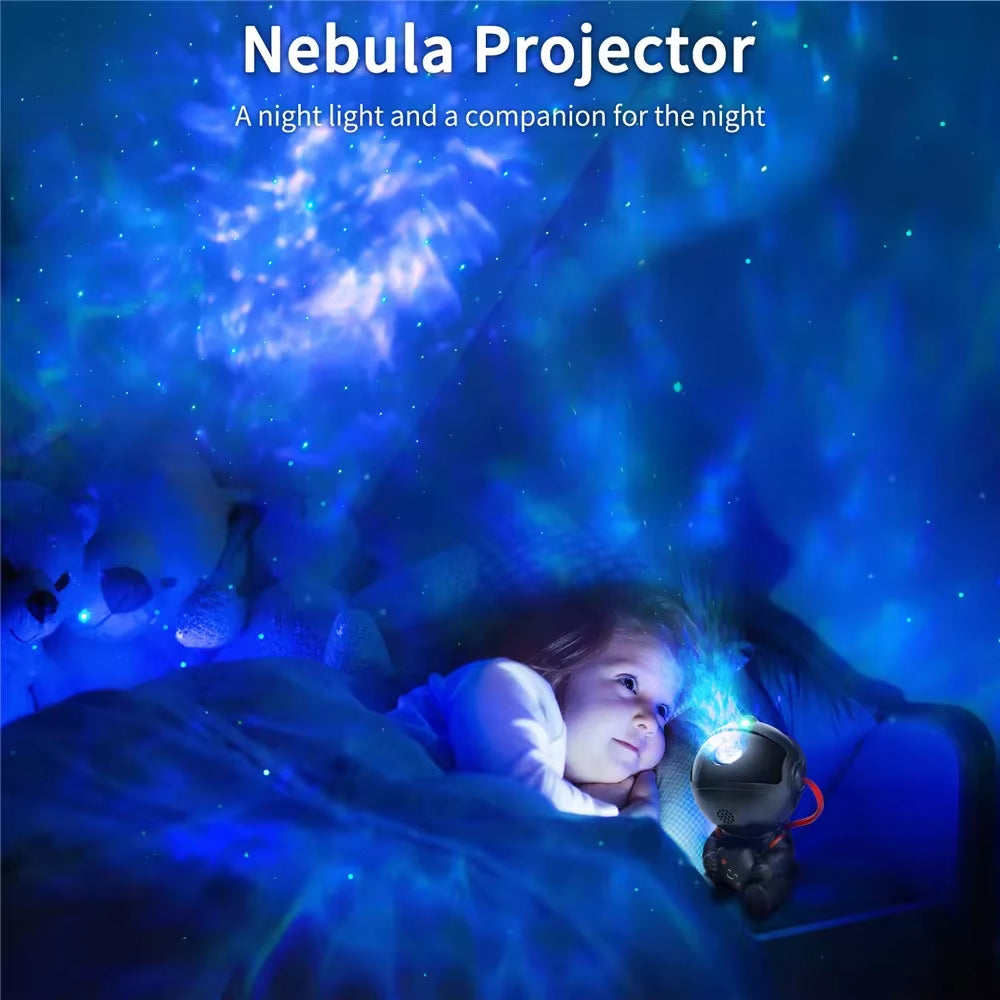 Galaxy Projector Led Night Light Star Projector Astronaut Projector Galaxy Light for Home Decorative Bedroom Children Kids Gift