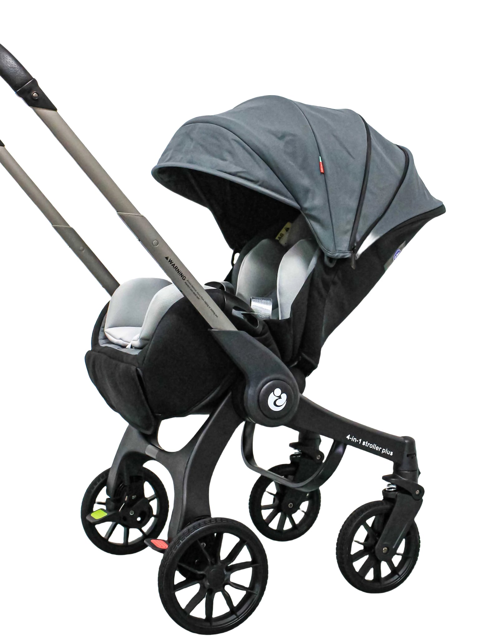 Baby Stroller 4In1 Multifunctional Newborn Baby Stroller 3In1 Foldable Basket Type Seat