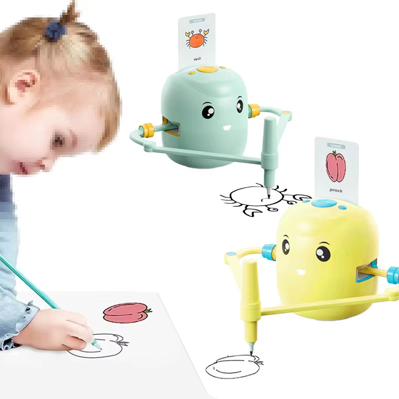 Smart Drawing Robot Intelligent Painting Robot Kids Drawing Toys for Children Birthday Gifts for Girls Early Educational Toys