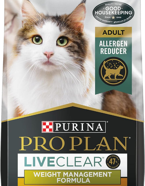 Load image into Gallery viewer, Liveclear with Probiotics Allergen Reducing Weight Management Adult Dry Cat Food
