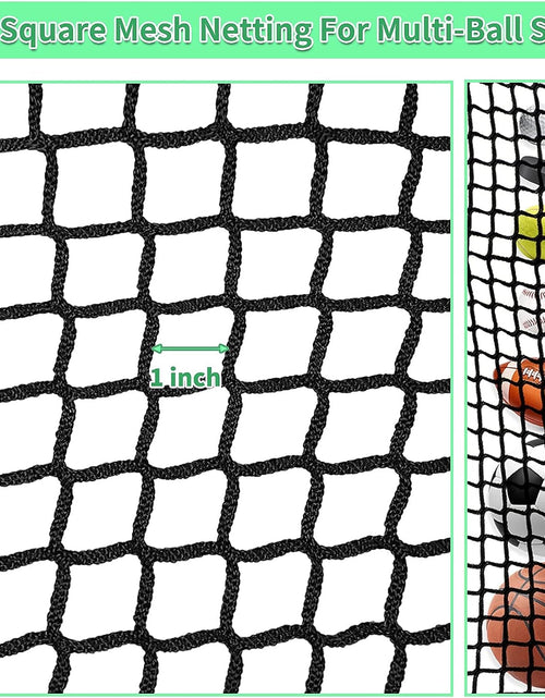 Load image into Gallery viewer, Golf Practice Net Golf Ball Hitting Netting,Heavy Duty Nylon Golf Sports Netting Barrier Nets 10X10Ft/10X15Ft/10X20Ft
