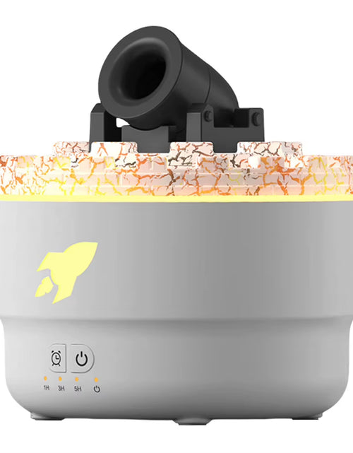 Load image into Gallery viewer, Volcanic Crack Light Cannons Humidifier Essential Oil Diffuser with Timer Cannon Blast Aroma Humidifier Aromatherapy Diffuser
