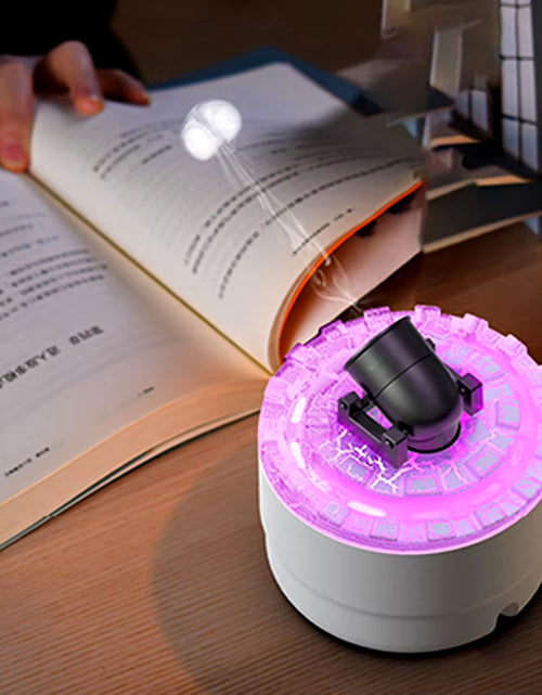 Load image into Gallery viewer, Volcanic Crack Light Cannons Humidifier Essential Oil Diffuser with Timer Cannon Blast Aroma Humidifier Aromatherapy Diffuser
