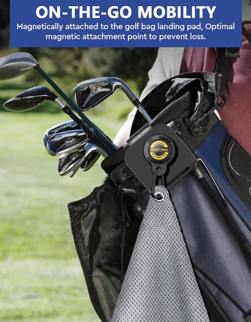 Load image into Gallery viewer, Golf Towel Magnetic Clip Set,Industrial Strength Magnet for Strong Hold to Golf Carts Golf Bags or Clubs,Removable and Easy Cleaner Accessories,Golf Equipment,Gifts for Golf Lovers.
