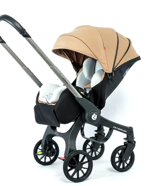 Load image into Gallery viewer, Baby Stroller 4In1 Multifunctional Newborn Baby Stroller 3In1 Foldable Basket Type Seat
