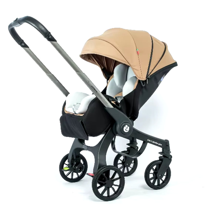 Baby Stroller 4In1 Multifunctional Newborn Baby Stroller 3In1 Foldable Basket Type Seat